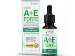 WISH Naturalna Witamina A + E Forte w kroplach 30 ml