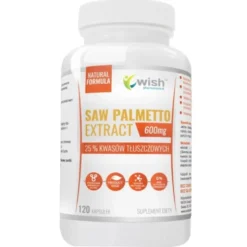 WISH Palma Sabałowa Saw Palmetto 600mg 120 kaps