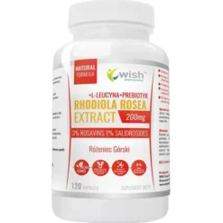 WISH Rhodiola Rosea Extract 200mg 120 kaps