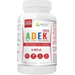 WISH Witamina ADEK Forte in MCT Oil 120 kaps