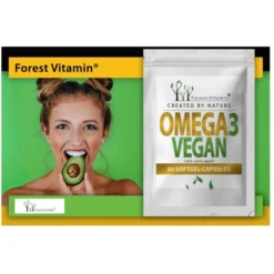 2x FOREST VITAMIN Omega 3 Vegan 60 kaps