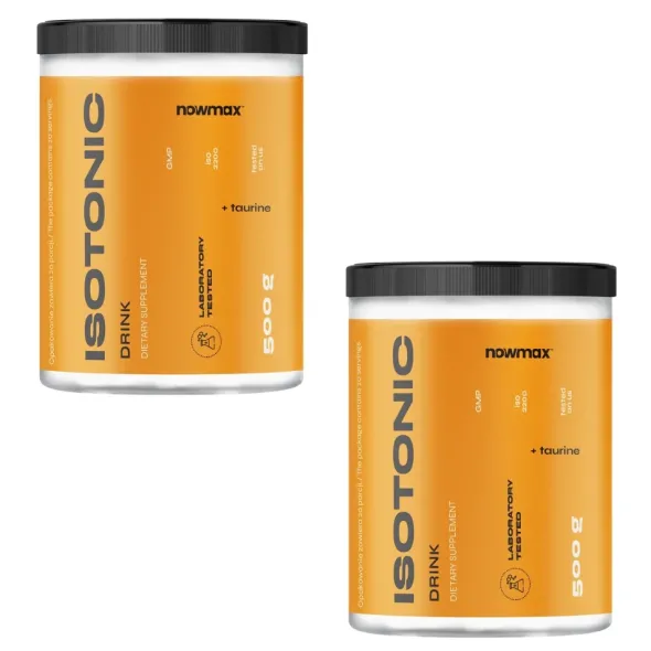 2x nowmax® Isotonic Drink 500 g